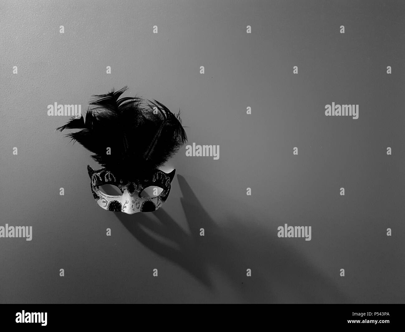 Masque de carnaval à Venise Banque D'Images