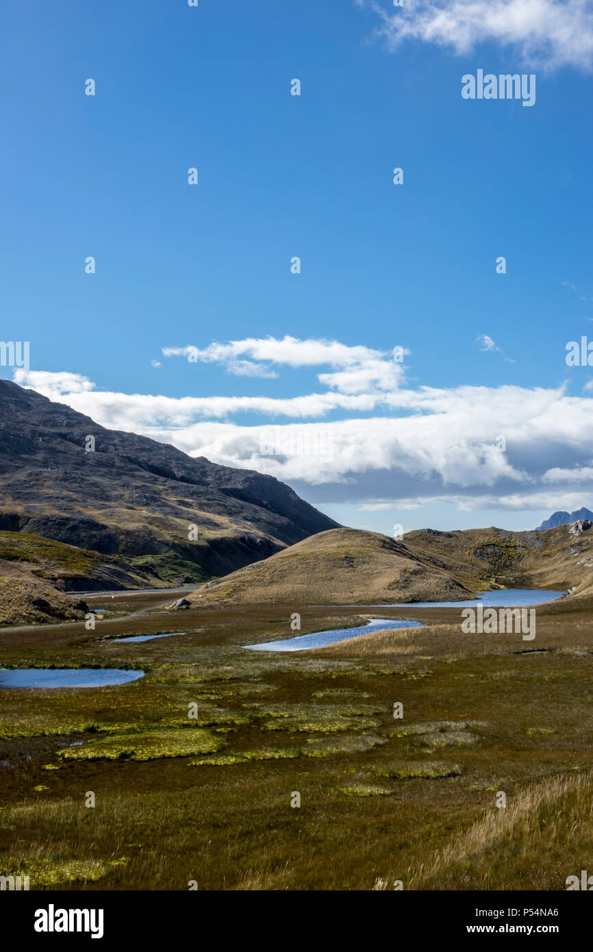 Shackleton Valley, South Georgia Island Banque D'Images