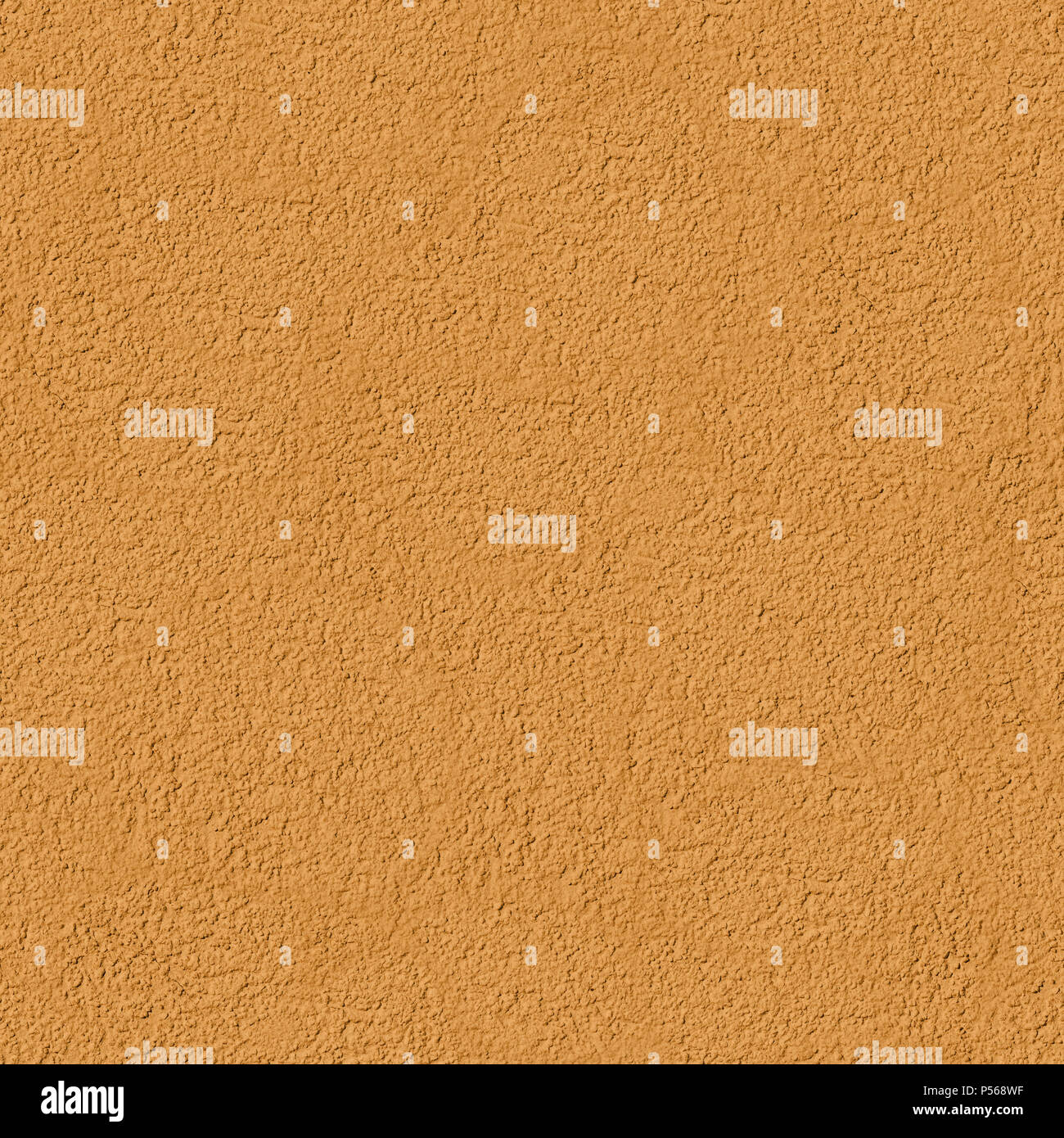 Seamless Texture de ciment plâtre Orange. Mur de plâtre, arrière-plan. Modèle reproductible avec couche de finition de plâtre de gypse. Des couleurs saturées. Banque D'Images