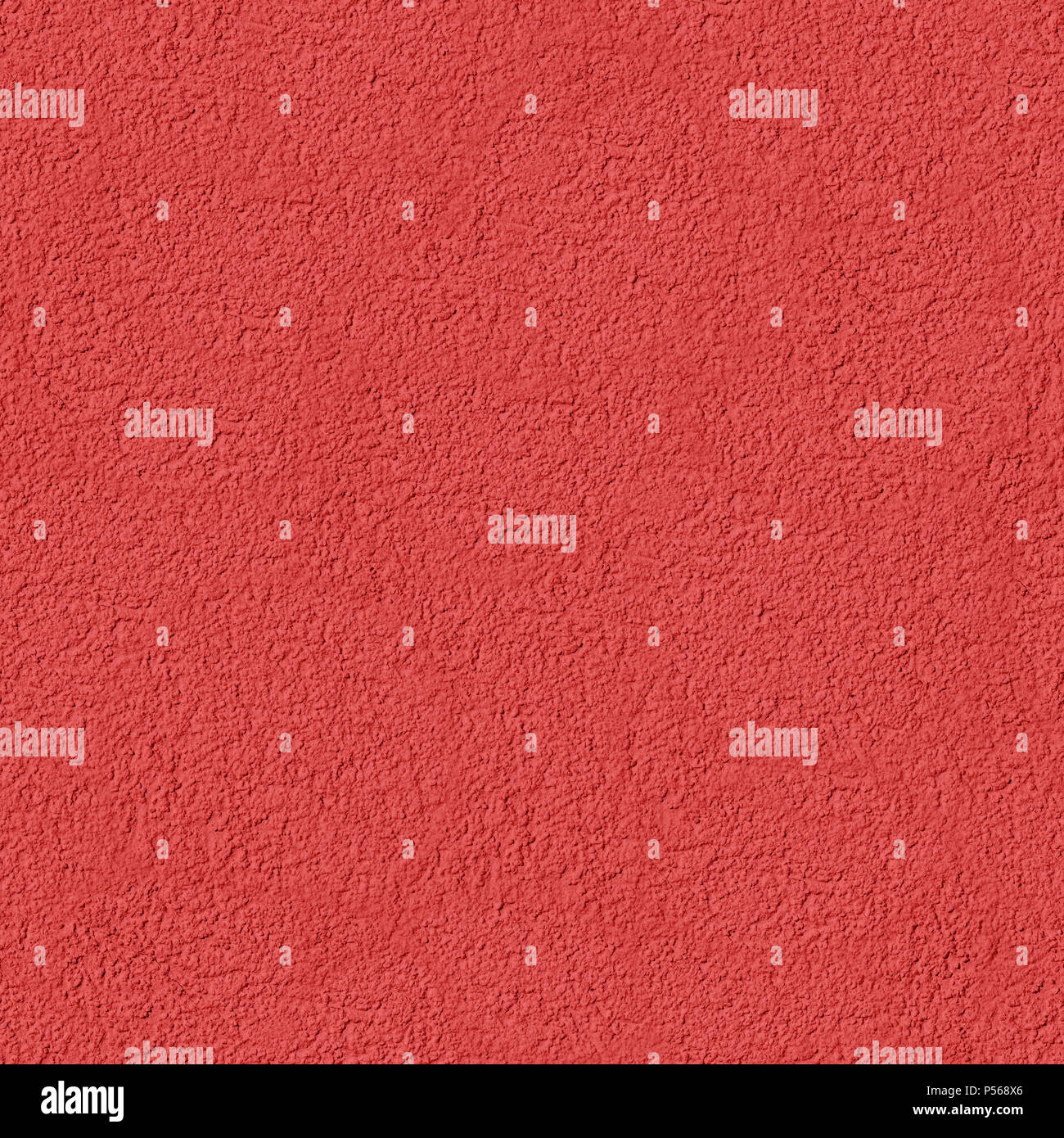 Seamless Texture de ciment rouge. Mur de plâtre, arrière-plan. Modèle reproductible avec couche de finition de plâtre de gypse. Des couleurs saturées. Banque D'Images