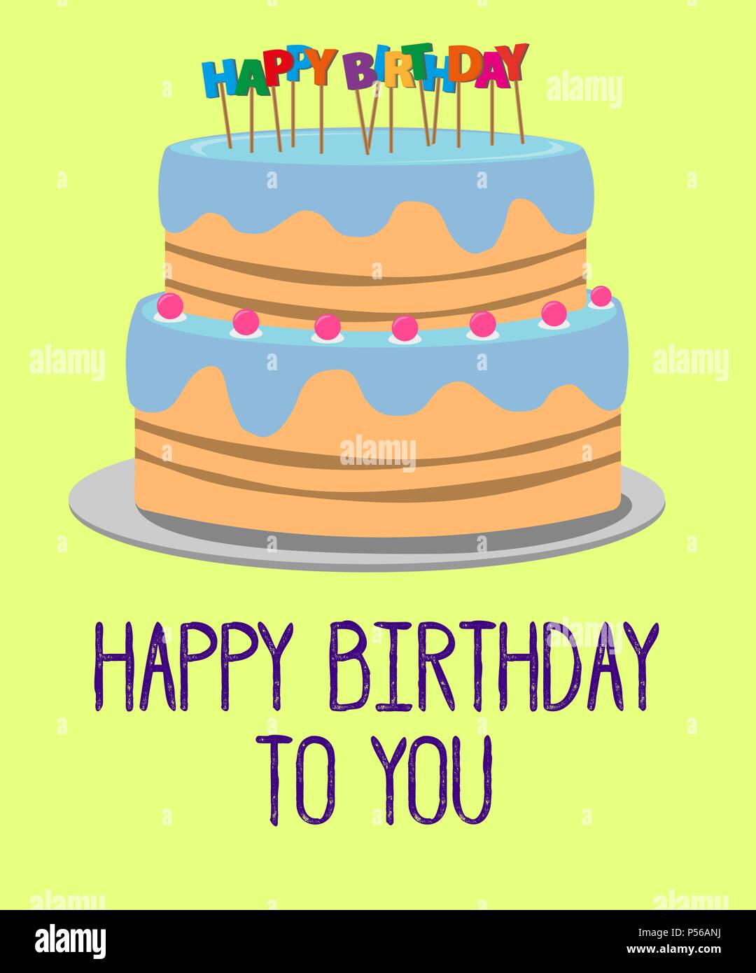 Joyeux Anniversaire Carte De Souhaits Avec Gateau D Anniversaire Illustration Image Vectorielle Stock Alamy Joyeux Anniversaire Carte De Souhaits Avec Gateau D Anniversaire Illustration Image Vectorielle Stock Alamy