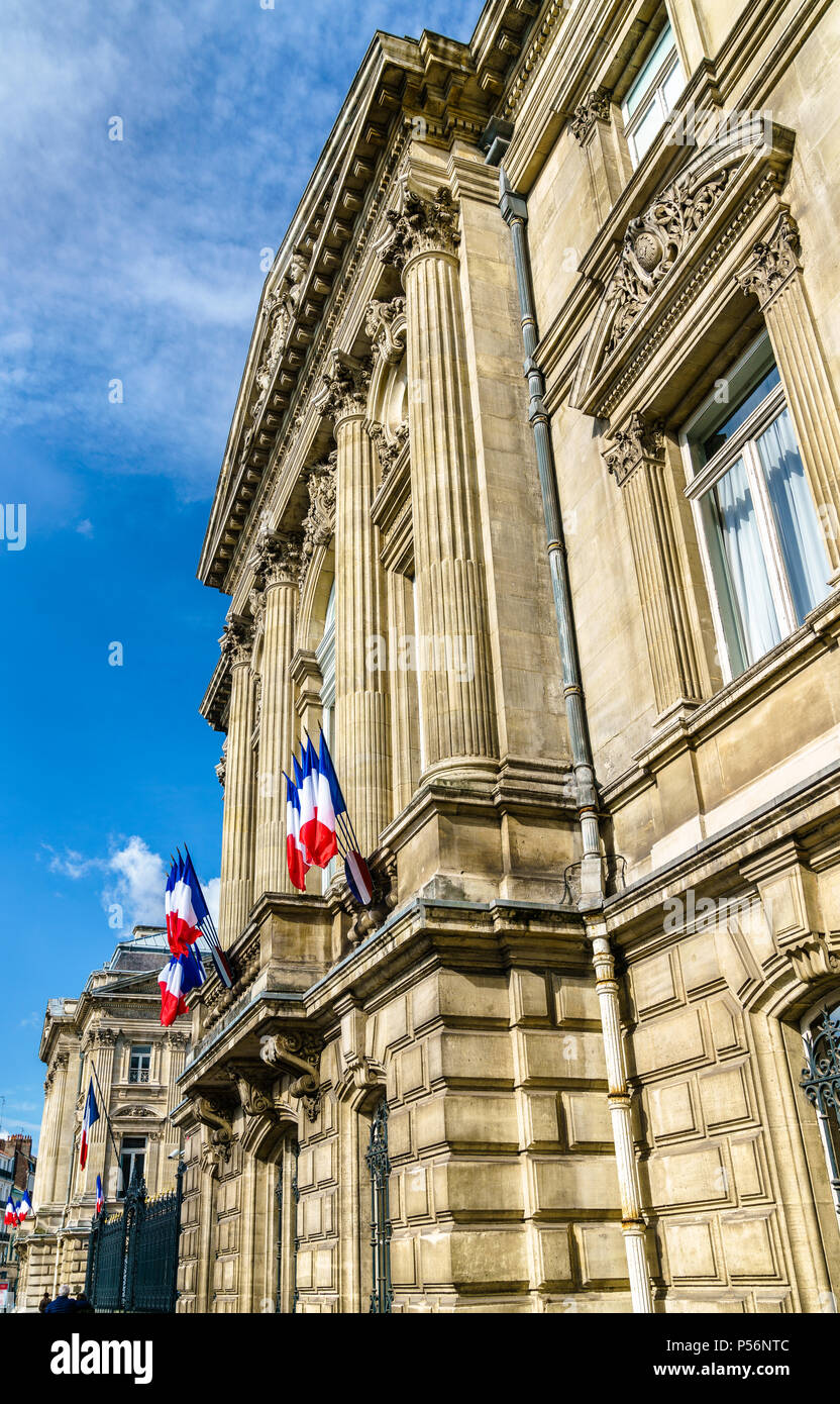 La préfecture des Hauts-de-France et la région du Nord à Lille, France Banque D'Images