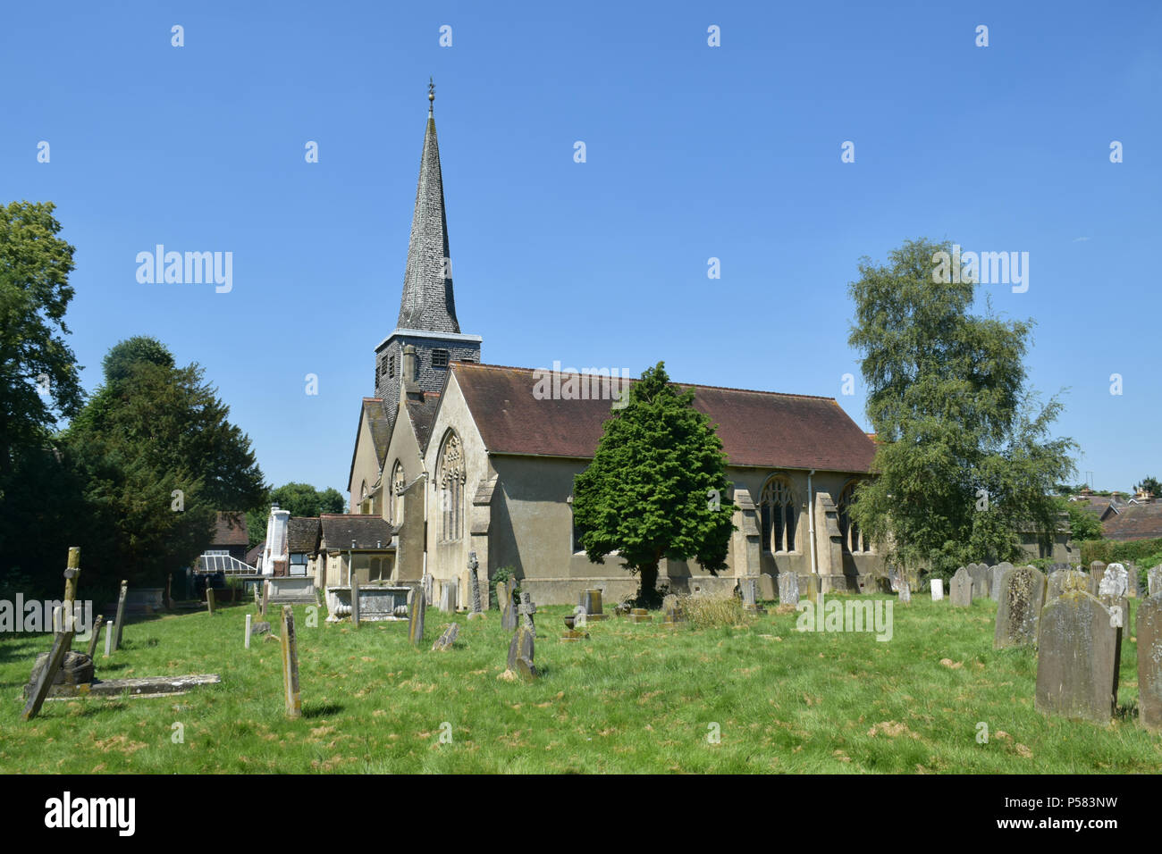 St Bartholomew's Church, Horley, Surrey Banque D'Images