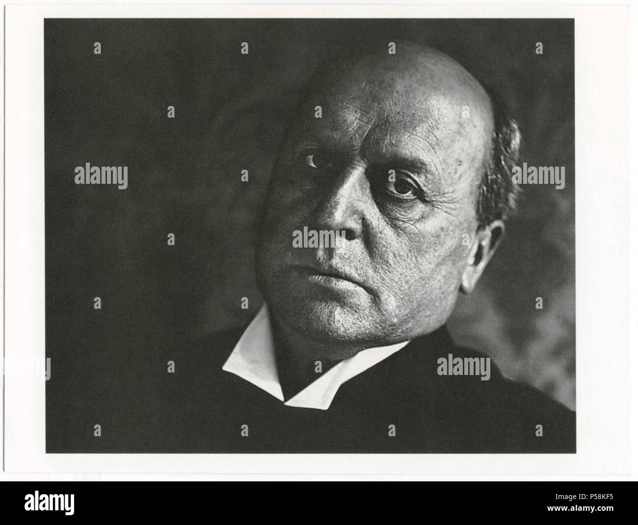 Henry James (1843-1916), auteur américain, Head and shoulders Portrait, Alice Boughton, 1916 Banque D'Images