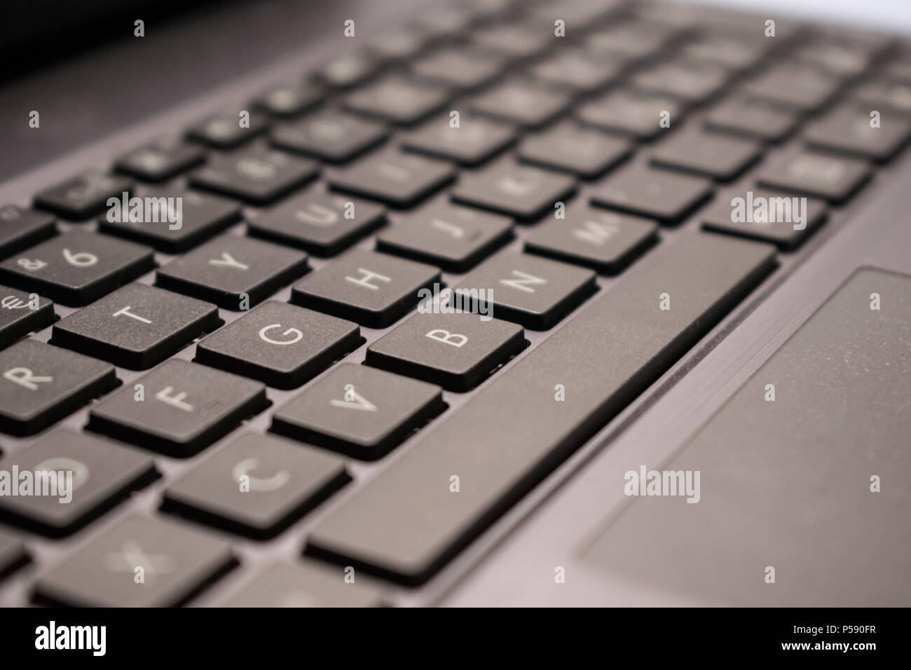 Qwerty keyboard pc Banque de photographies et d’images à haute ...