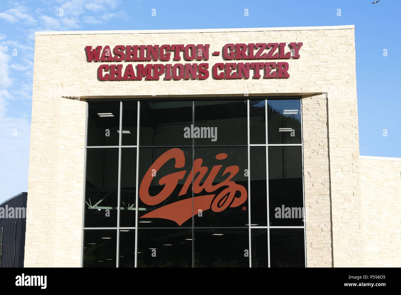 Les nouveaux champions Washington-Grizzly Centre, University of Montana, Missoula Banque D'Images