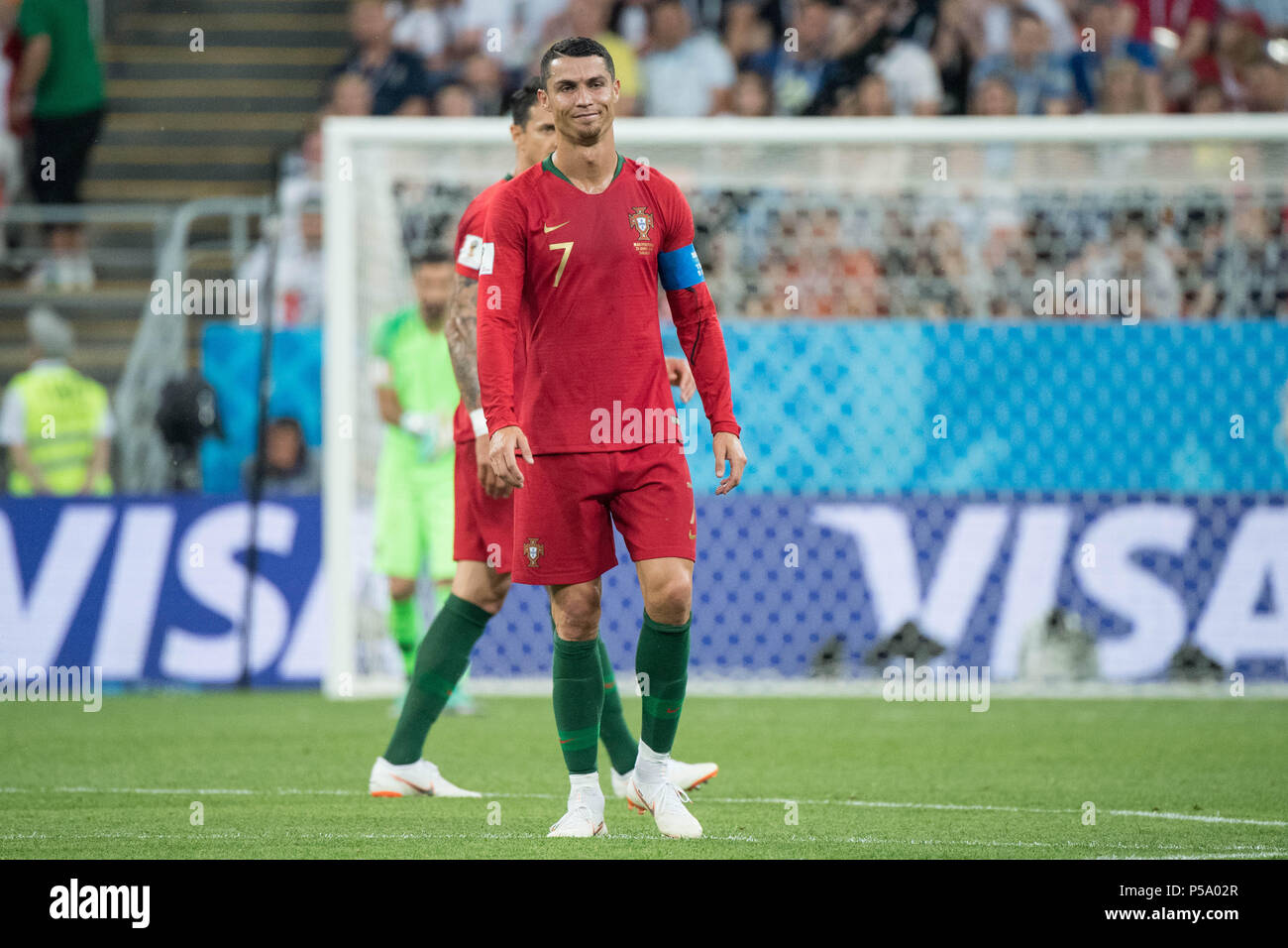 Cristiano Ronaldo Por A Obtenu La Carte Jaune Après Un