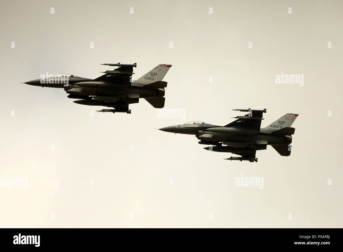 General Dynamics F-16C Fighting Falcon Banque D'Images