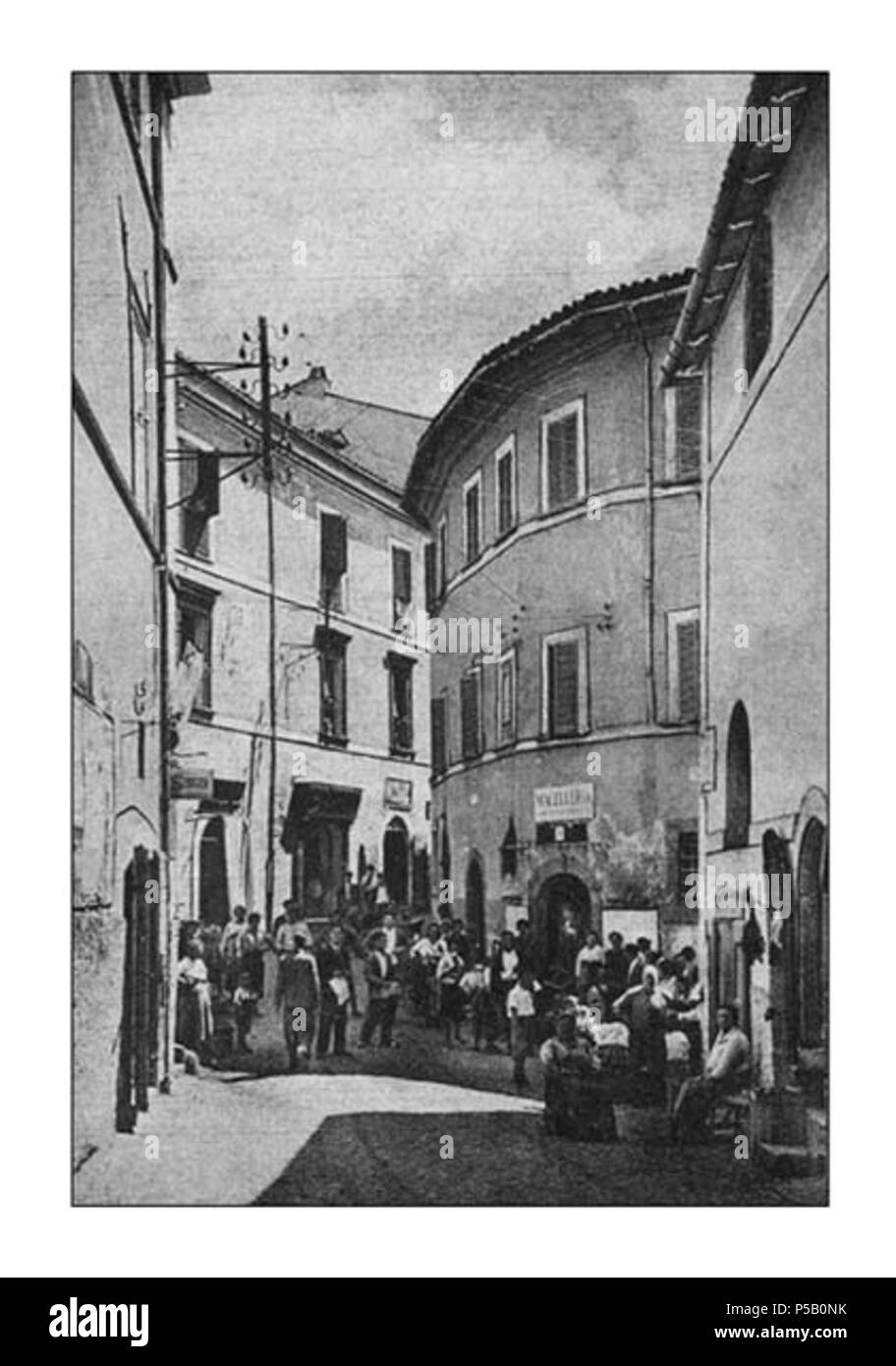 N/A. Italiano : via Consolare incrocio via Roma - Roma . 29 mai 2009. 554 Inconnu Ferentino storica Via Consolare Banque D'Images