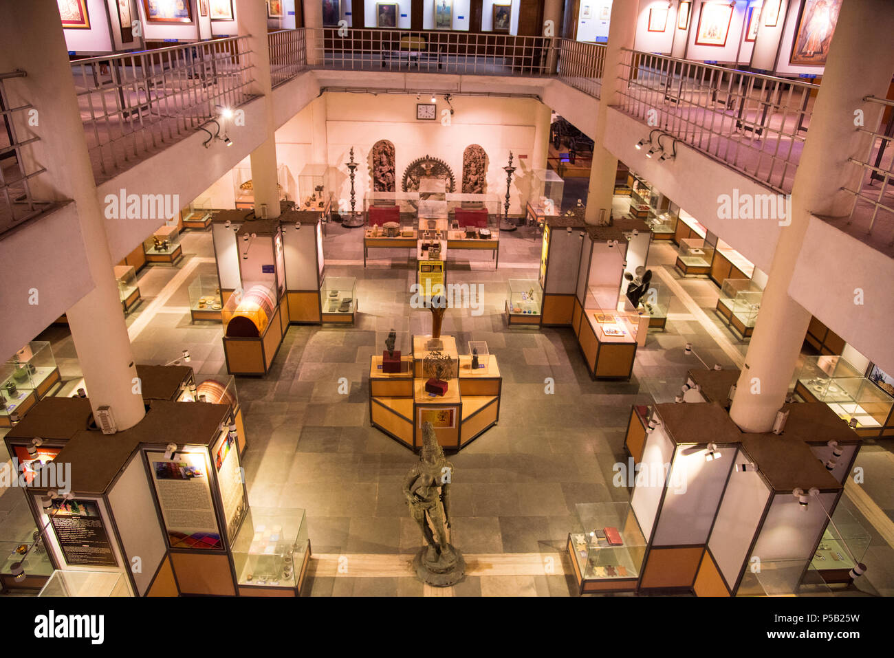 Government Museum ou Musée de Madras, Egmore, Chennai, Inde Banque D'Images