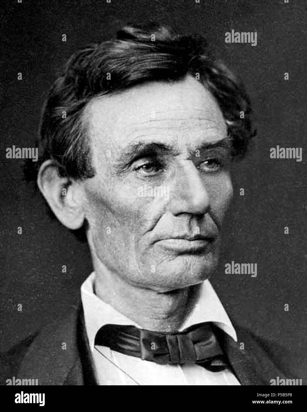 N/A. Portion recadrée d'Abraham Lincoln Photographie, platine imprimer à partir de la plaque de verre au collodion humide . négatif 1860. Alexander Hessler (1823-1895) Noms alternatifs Alexander Hessler Description photographe américain et homme politique date de naissance/décès 12 Juillet 1823 5 juillet 1895 Lieu de naissance/décès Evanston Montréal période de travail, lieu de travail 1853-1865 Chicago, Illinois contrôle d'autorité : Q4719134 : VIAF 78397009 ISNI : 0000 0000 6709 0179 ULAN : 500115353 RCAC : pas d98074391 RKD : 388200 53 WorldCat par Abraham Lincoln Alexander, 1860 Helser-culture Banque D'Images