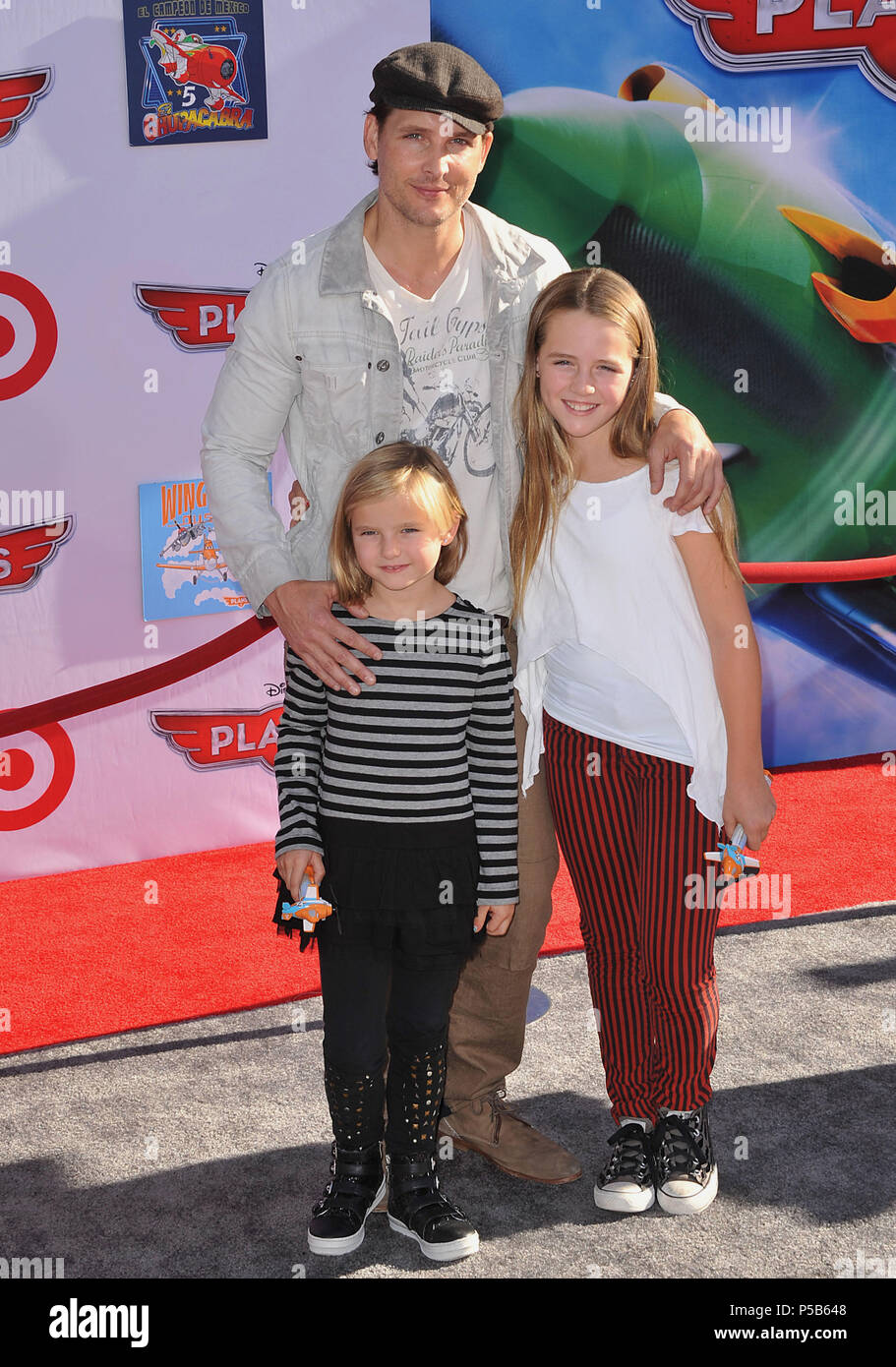 Peter Facinelli Fiona Eve Facinelli Peter facinelli and daughters fiona and lola Banque de photographies et  d'images à haute résolution - Alamy
