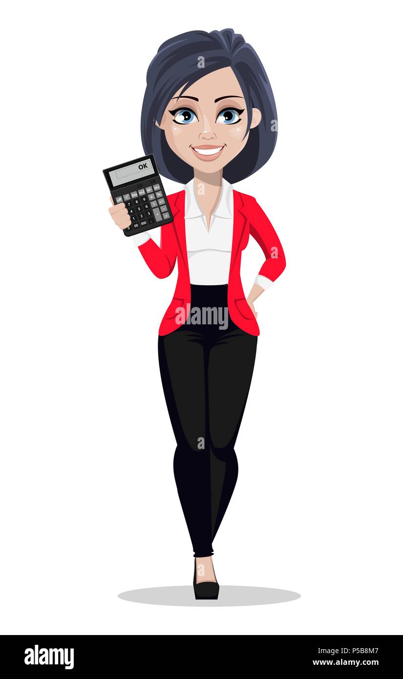 Banquiere caricature Banque d'images vectorielles - Alamy