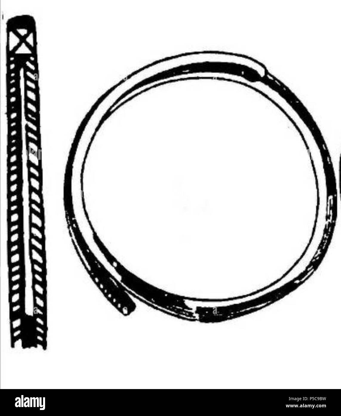 N/A. Anglais : découvertes archéologiques antiques : bracelets avec extrémités overlaping ; ancien bracelet de type Dacia Slimnic selon Popescu Dorin (1941) Historien . 23 juillet 2011, 16:35 (UTC). 7-8-10-11-13-14 .jpg : Römer Floris Ferencz (1815-1889) instruments : Boldwin (talk) 405 72038 type bracelet Slimnic5 Banque D'Images