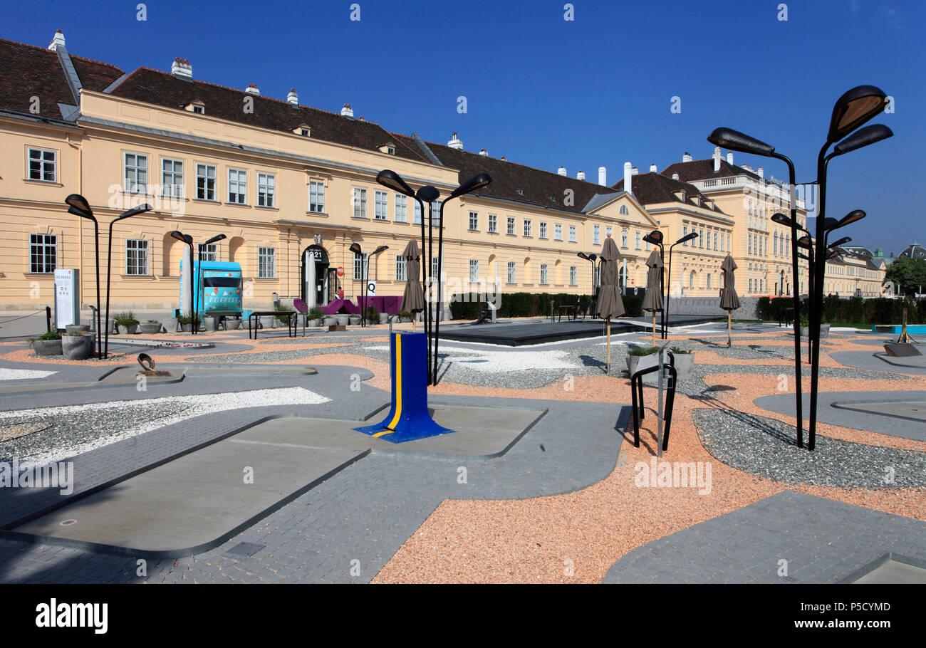 L'Autriche, Vienne, Museumsquartier, musées, Banque D'Images