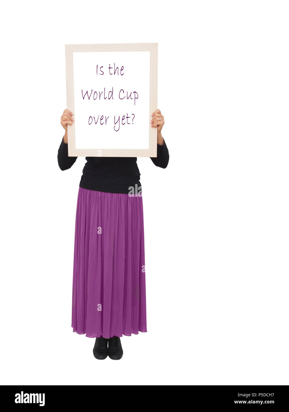 Ennuyeux avec foottie concept. Banque D'Images