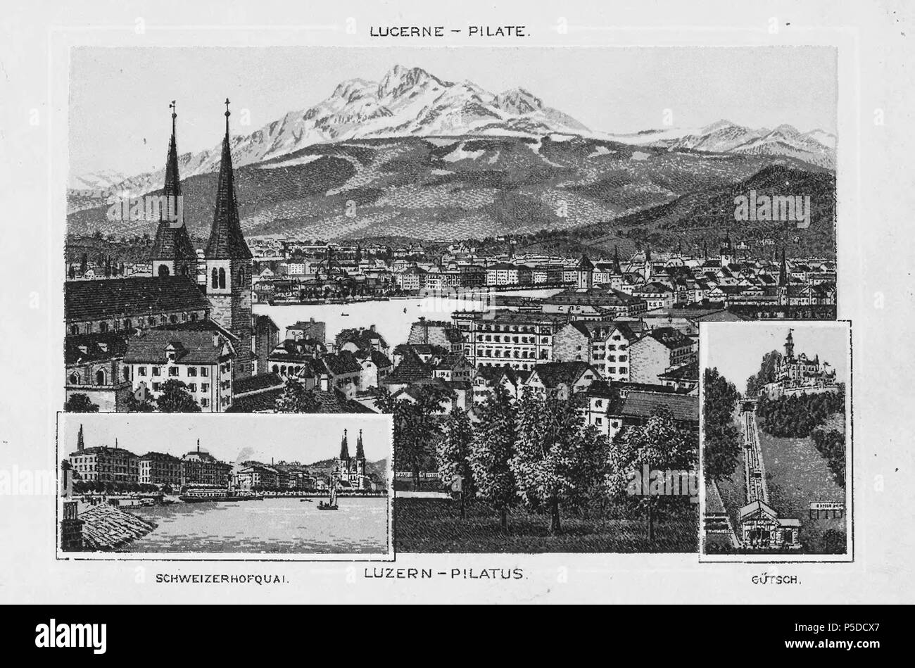 319 CH-NB-Luzern, Pilatus, Brünig-Route-19122-page003 Banque D'Images