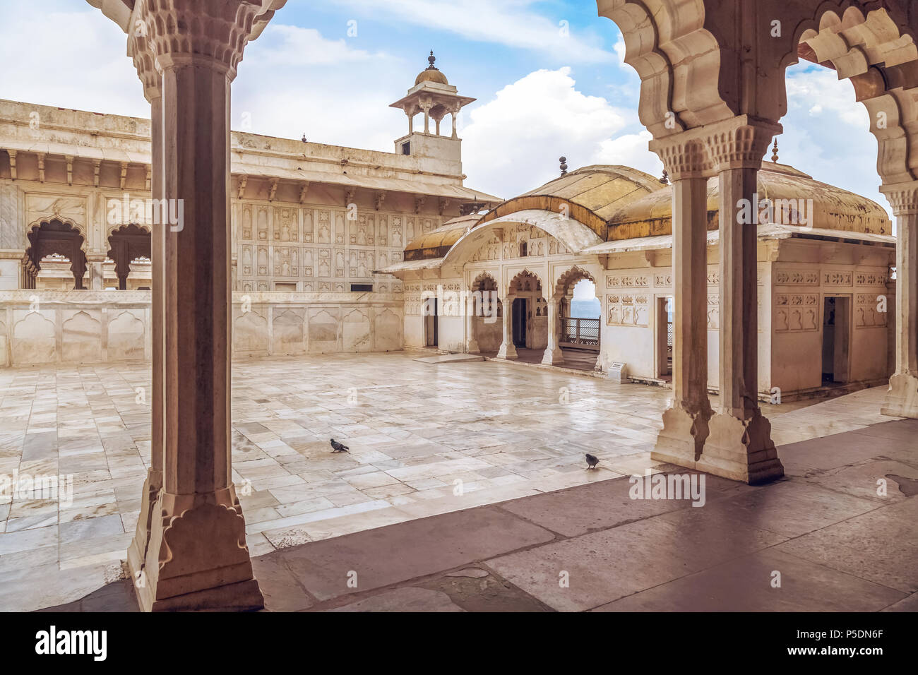 Palais de marbre blanc Banque de photographies et d’images à haute