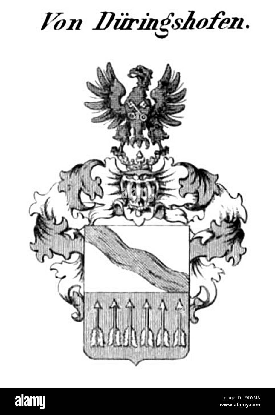 489 Düringshofen Wappen Banque D'Images