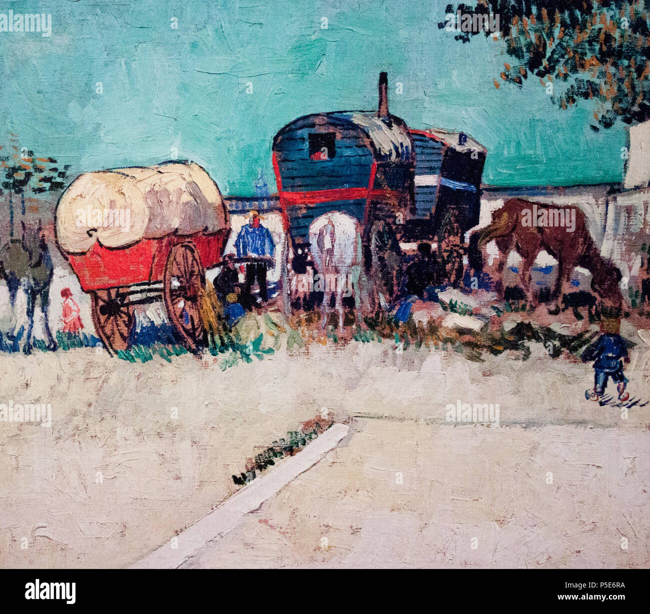 N/A. Ce fichier n'a pas de description, et peut être n'ont pas d'autres informations. Veuillez fournir une description explicite de ce fichier. . 27 novembre 2013, 12:09:38. Szilas Campement 513 og Tsiganes avec Caravanes - Mon Rêve Banque D'Images