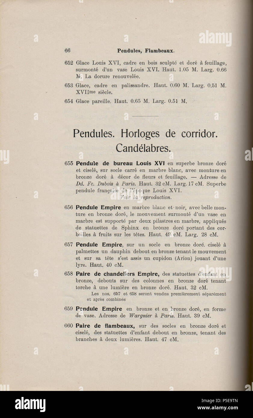 N/A. Nederlands : J. Schulman (1907) Collections. F.W. Ross, La Haye, un Durand, Paris. Successions de Hoorn, de Groningue. La trésor de la corporation des bouchers à Dordrecht (provenant de M.C. van Oudkarspel Bosman), Amsterdam : [s.n.], p. 66. 1907. Jacques Schulman Collections 366 F.W. Ross, La Haye, A. Durand, Paris et coll., p 66 Banque D'Images