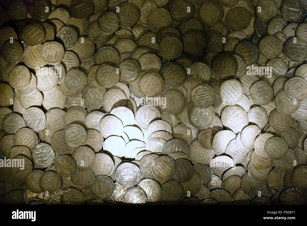 160 Babylone hoard - à propos de 10 000 dirhams d'argent à partir de la 7ème-9ème siècle, caché c. 820 - Bode-Museum - DSC02657 Banque D'Images