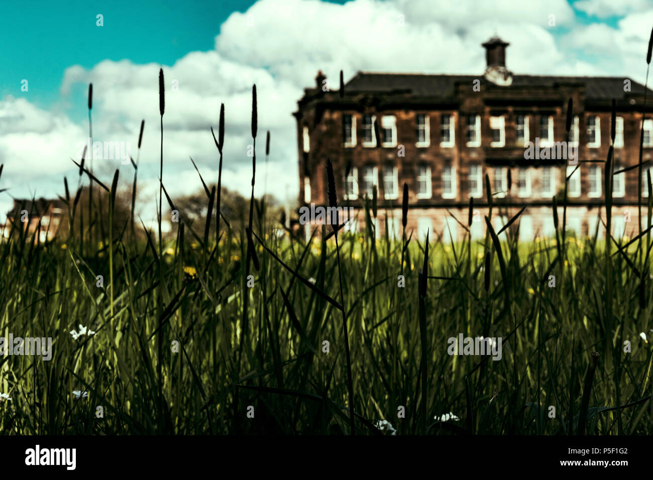 L'école primaire Sir John Maxwell, Pollokshaws. Glasgow, Ecosse. Banque D'Images