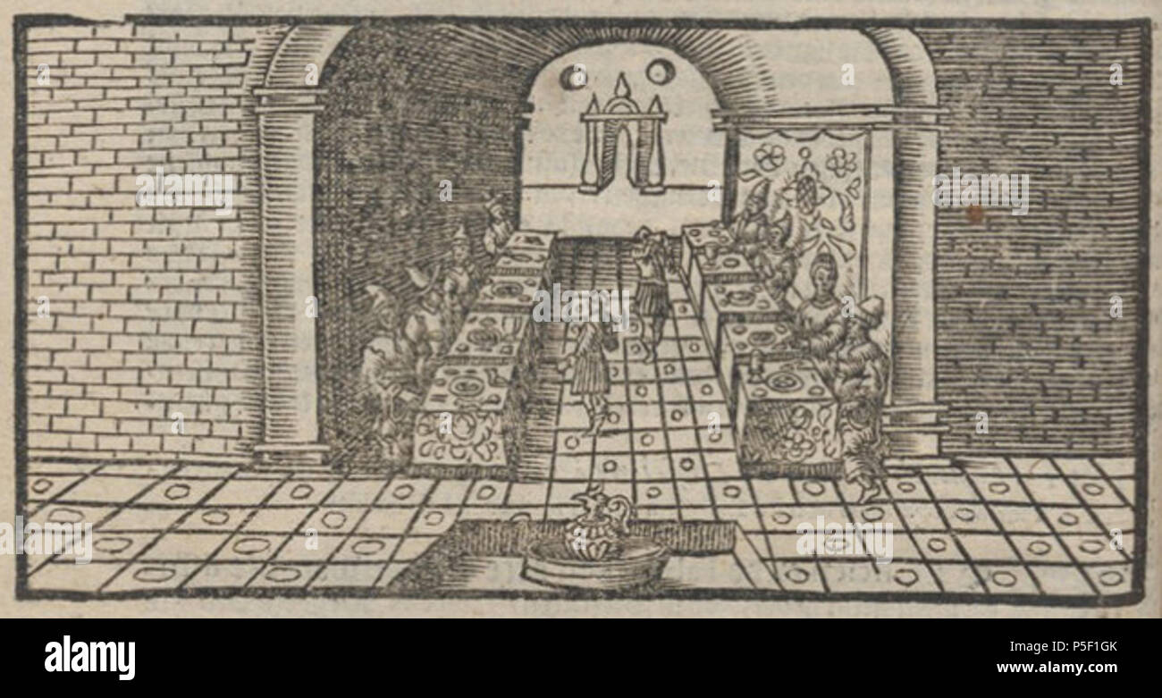 N/A. Illustration : Anglais Néerlandais à partir de la deuxième édition de José de Acosta, historia natural y moral de las Indias, qui a été publié en espagnol à Salamanque, 1590. 1624. José de Acosta (1539-1600) - Traduction de l'espagnol vers le néerlandais par Jan Huyghen van Linschoten (1563-1611) 57 - 1624 - Historie Acosta en naturael morael Radboud Nijmegen UB - Uni - 109862082294 Banque D'Images