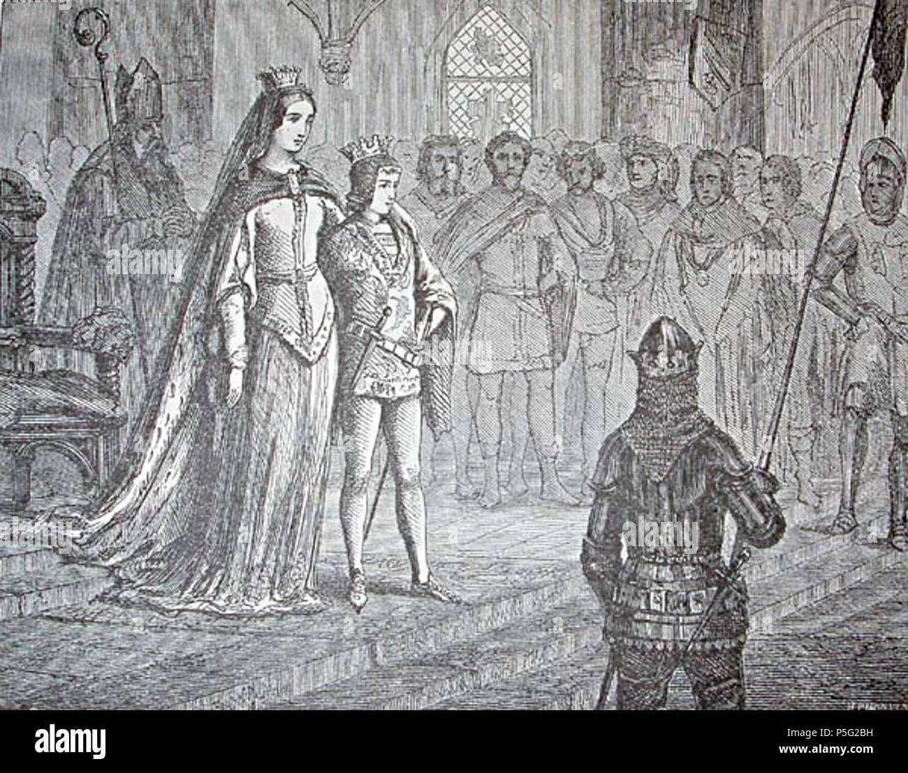 N/A. Anglais : Erik de Pommern (occidentale) est couronné roi des pays nordiques. Dansk : Erik til konge af Pommern krones sur det samlede Norden. Bache 1884 (16 novembre 2004 (en fonction des données Exif)). Hans Peter Hansen (1829-1899) Noms alternatifs H. P. Hansen (Xylographer xylographer danois) Description et artiste graphique Date de naissance/décès 20 Décembre 1829 18 novembre 1899 Lieu de naissance/décès Copenhague, Danemark Frederiksberg, Danemark période de travail, à partir des années 1850 sur le lieu de travail 1854 - 64 : Dresde, Leipzig (Allemagne), sinon : Copenhague, Danemark Authority contr Banque D'Images