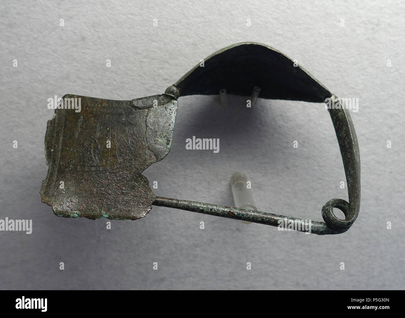 556 le péroné, Béotie, 725-700 avant J.-C., H 5760 - Martin von Wagner Museum - Würzburg, Allemagne - DSC05638 Banque D'Images