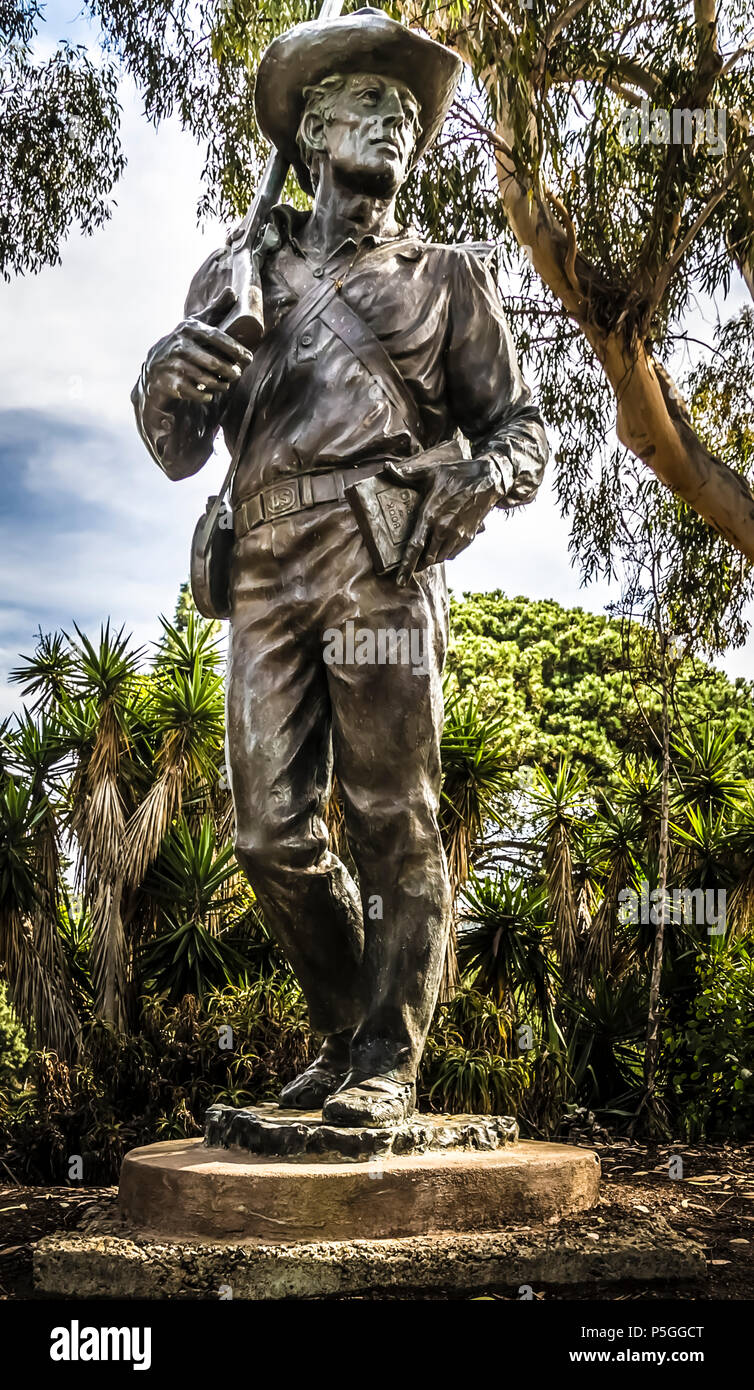 Veterans Memorial, Mission Hills, San Diego, CA US Banque D'Images