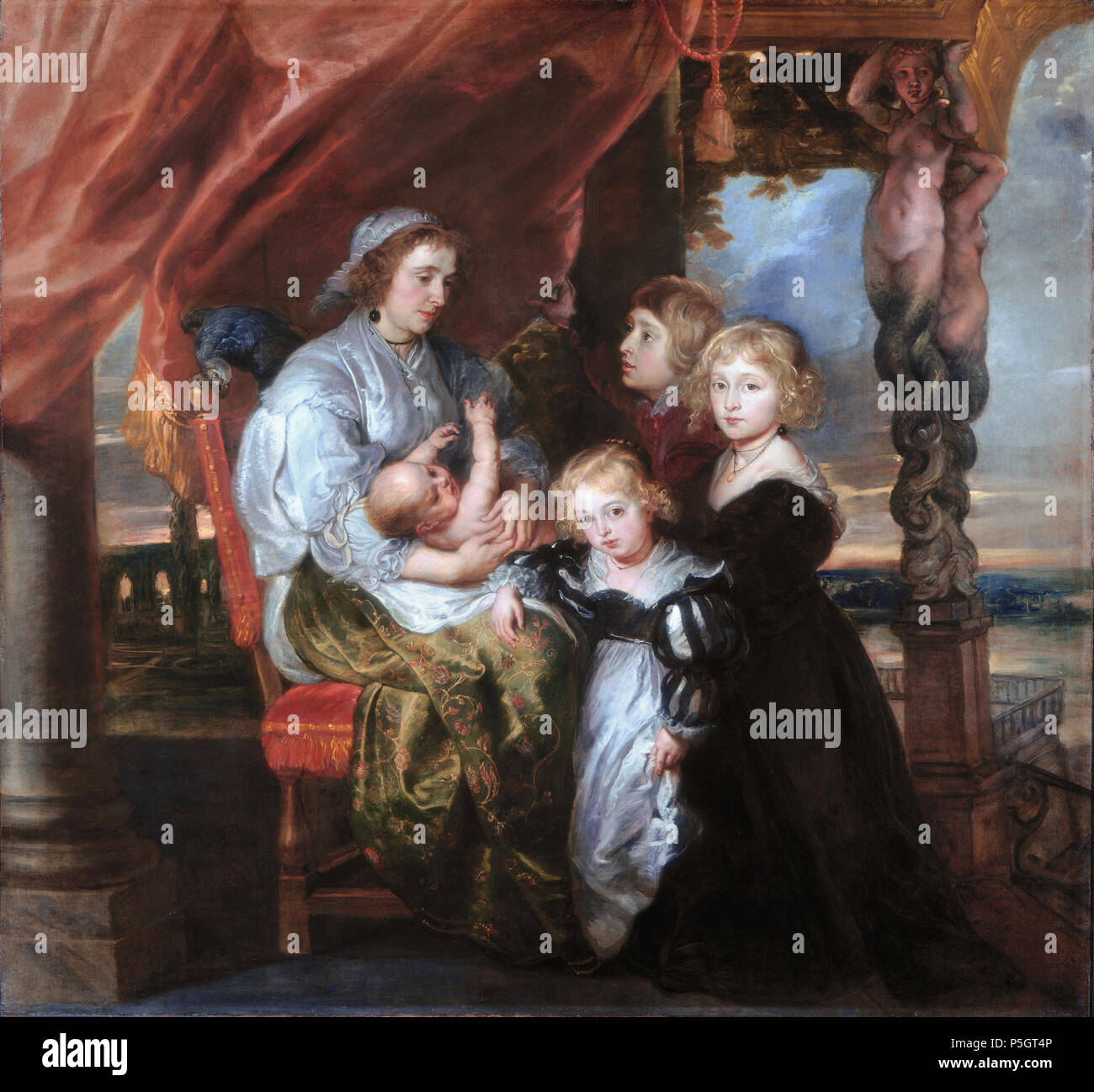 N/A. Anglais : Deborah Kip, épouse de Sir Balthasar Gerbier, et ses enfants huile sur toile 165,8 x 177,8 cm 1629-1630 probablement retravaillé la mi années 1640 . 1629 ou 1630. Peter Paul Rubens (1577-1640) Noms alternatifs Rubens, Pierre Paul Rubens, Pieter Paul Rubens, Sir Peter Paul Rubens Description peintre flamand, sculpteur, dessinateur et graveur Date de naissance/Décès 28 Juin 1577 30 mai 1640 Lieu de naissance/décès Siegen Anvers Anvers lieu de travail (1589-1600), Paris (9 mai 1600-1608), Espagne (1603), Anvers (1608-1640), Pays-Bas (1612), Paris (23 mai 1623-29 juin 1623, 4 février Banque D'Images