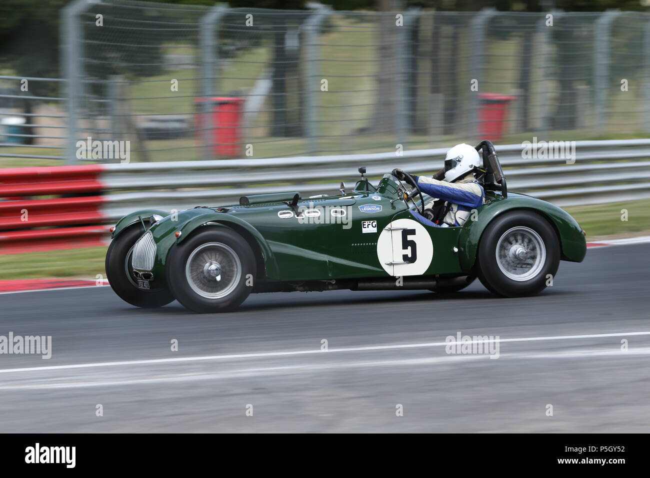 23 juin 2018 Allard a terminé 3ème Voiture de course à Brands Hatch, 2018 Banque D'Images
