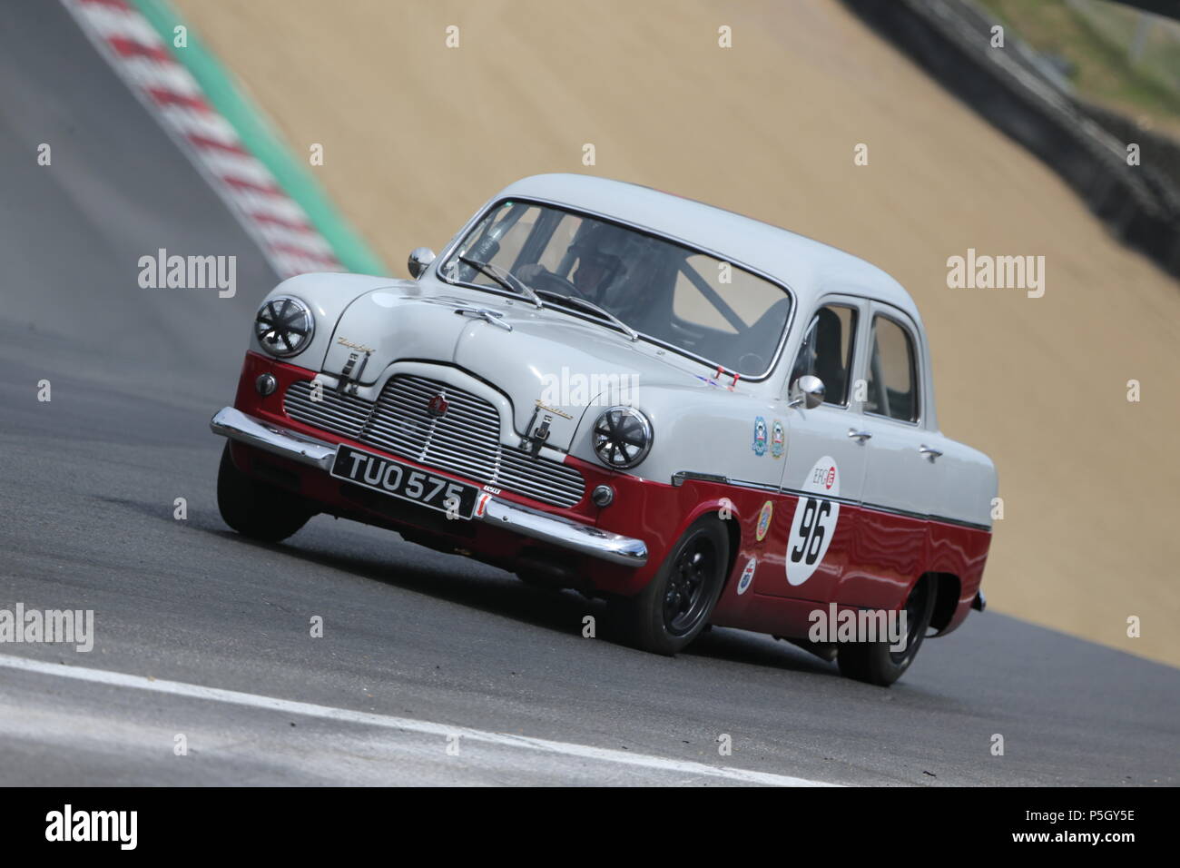 Voitures anciennes Brands Hatch, Kent UK Banque D'Images