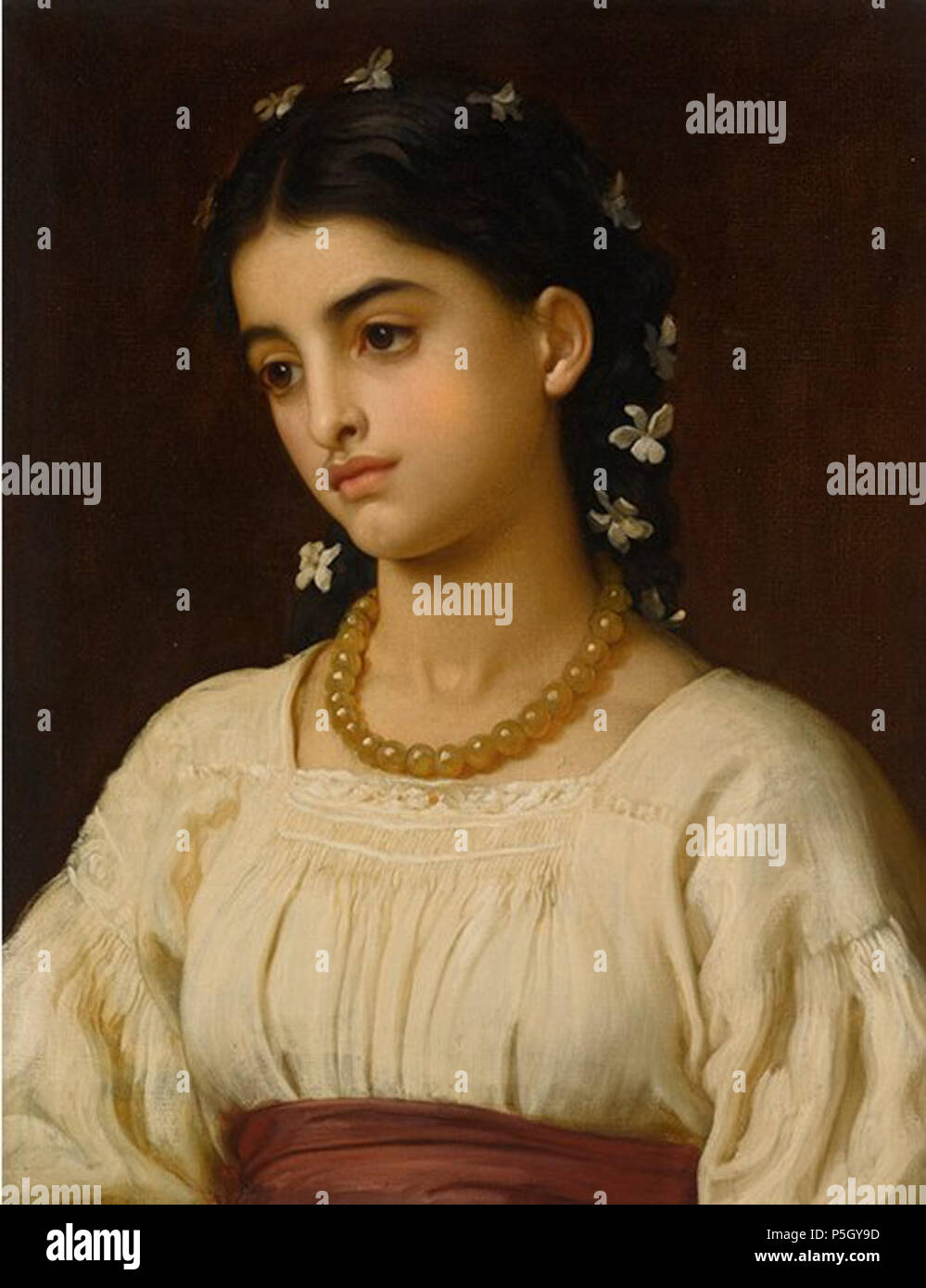 Catarina 1879. N/A 2 'Catarina' par Frederic, Lord Leighton Banque D'Images