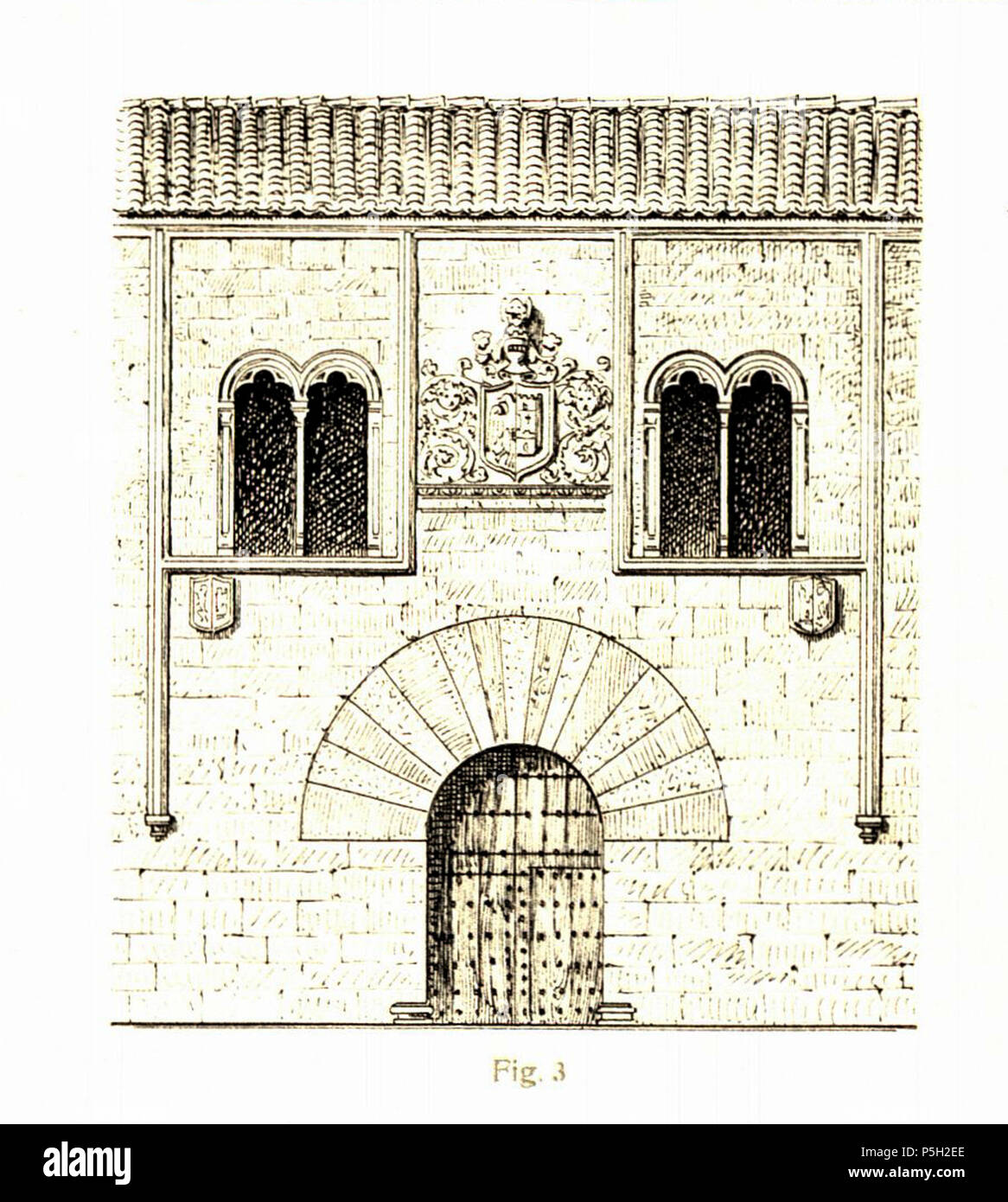 14 111-3 - Cáceres - Casa del Conde de Mayorazzo Banque D'Images