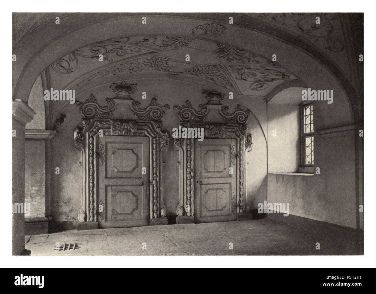 15123 Bamberg. - Prellsches Haus, Judenstrasse Erdgeschoßhalle 01, 14 Banque D'Images