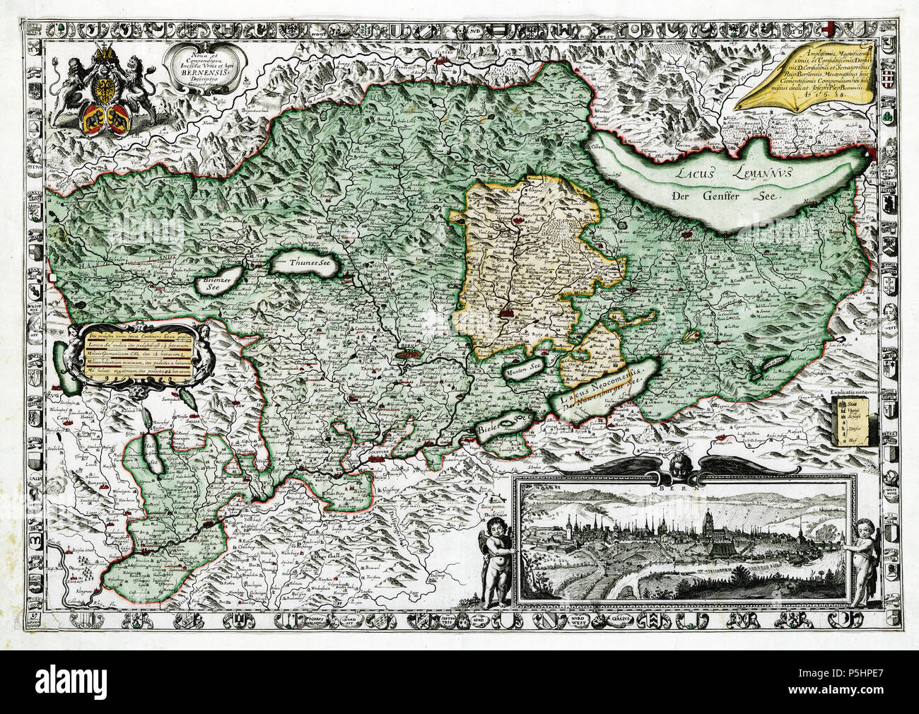 N/A. Deutsch : Karte des Herrschaftsgebietes der Stadt Bern von 1638 English : La ville-état de Berne, Suisse 1638 . 1638. Joseph Plepp (1595-1642), architecte et peintre suisse Description Date de naissance/décès 5 Octobre 1595 1 mai 1642 Lieu de naissance/décès Berne Berne Berne lieu de travail contrôle d'autorité : Q1707827 VIAF:64309715 ISNI:0000 0000 6663 5544 ULAN:500019748 RCAC:n81006387 GND:133186083 193 Bernensis WorldCat Banque D'Images