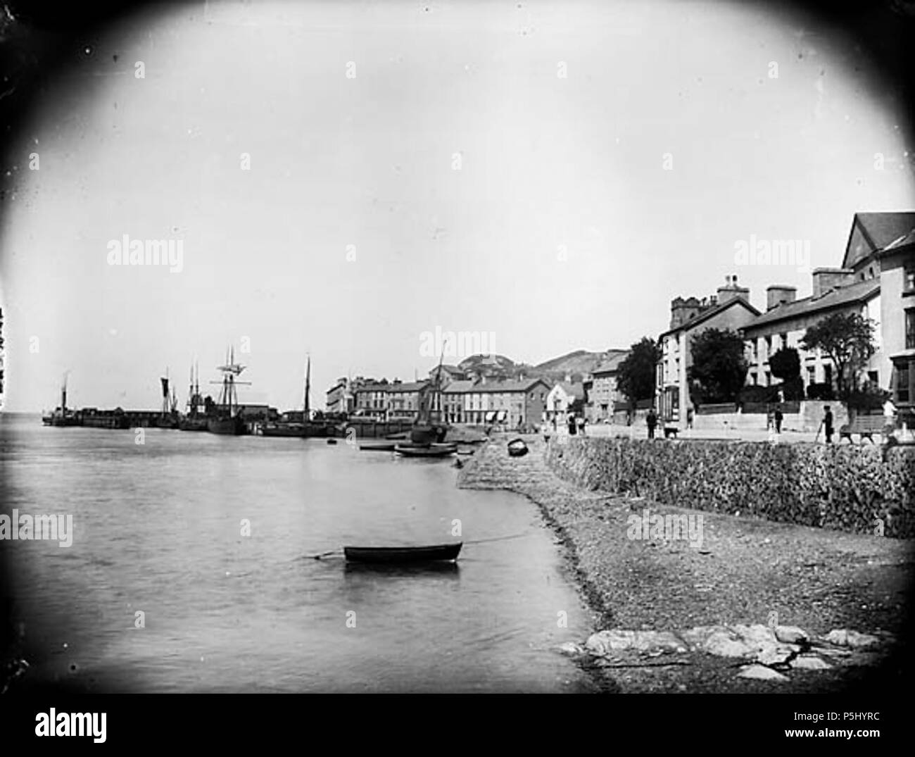[Aberdyfi] [GRAPHIC].. 1 : négatif verre, plaque sèche, n&b ; 16,5 x 21,5 cm. vers 1885. Thomas, John, 53 ANL3360959 Aberdyfi Banque D'Images