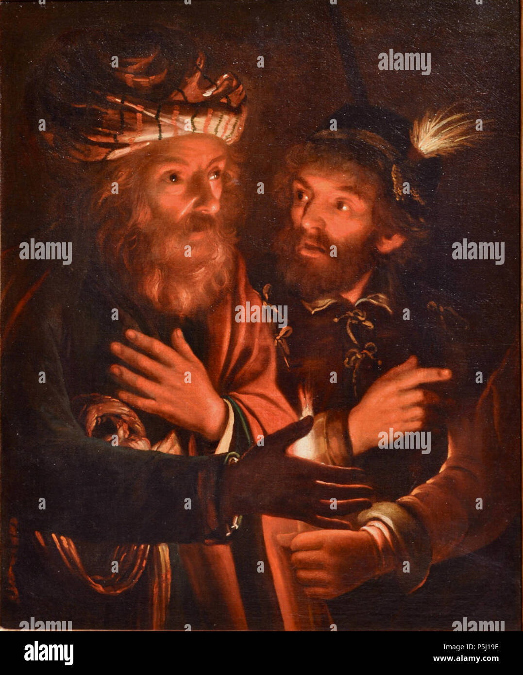 Anglais : le troisième refus de Saint Pierre entre 1607 et 1643. N/A 58 Adam de Coster (attr.) - Le troisième refus de Saint Peter Banque D'Images Anglais : le troisième refus de Saint Pierre entre 1607 et 1643. N/A 58 Adam de Coster (attr.) - Le troisième refus de Saint Peter Banque D'Images