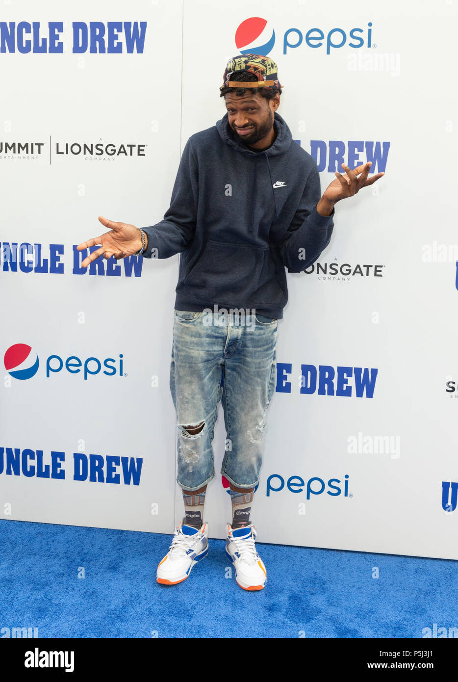 New York, USA. Jun 26, 2018 : Derek Gaines assiste à l'oncle a appelé New York Premiere au Alice Tully Hall du Lincoln Center Crédit : lev radin/Alamy Live News Banque D'Images
