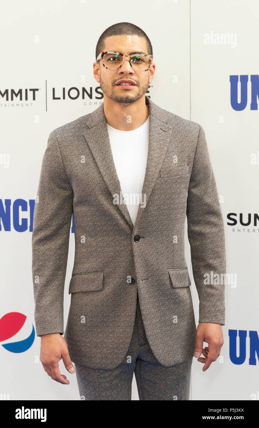 New York, USA. Jun 26, 2018 : Rick Gonzalez assiste à l'oncle a appelé New York Premiere au Alice Tully Hall du Lincoln Center Crédit : lev radin/Alamy Live News Banque D'Images