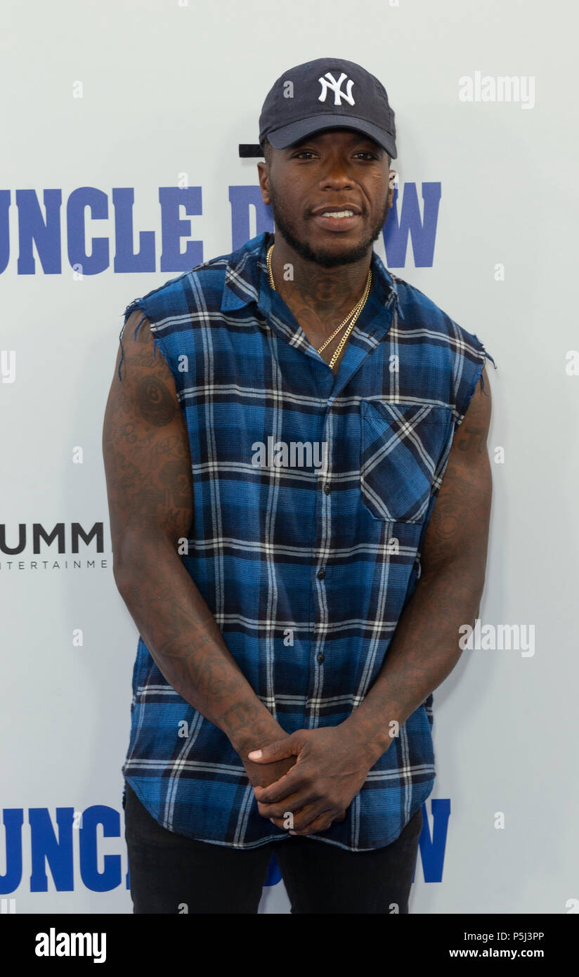 New York, USA. Jun 26, 2018 : Nate Robinson participe à l'oncle a appelé New York Premiere à l'Alice Tully Hall, Lincoln Center Crédit : lev radin/Alamy Live News Banque D'Images