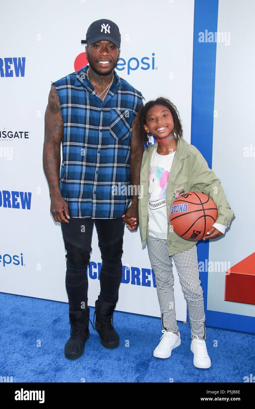 NEW YORK, NY - 26 juin : Nate Robinson lors de la première mondiale de l'oncle a appelé à l'Alice Tully Hall, le 26 juin 2018 à New York. Crédit : Diego Corredor/MediaPunch Banque D'Images