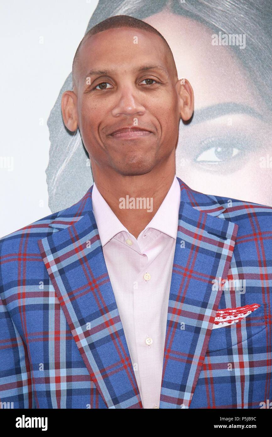 NEW YORK, NY - 26 juin : Reggie Miller lors de la première mondiale de l'oncle a appelé à l'Alice Tully Hall, le 26 juin 2018 à New York. Crédit : Diego Corredor/MediaPunch Banque D'Images