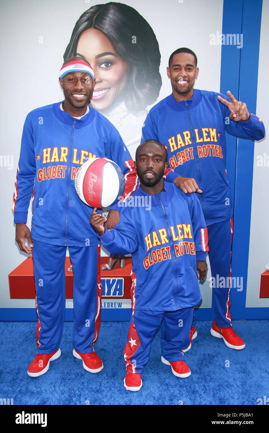 NEW YORK, NY - 26 juin : LES HARLEM GLOBETROTTERS lors de la première mondiale de l'oncle a appelé à l'Alice Tully Hall, le 26 juin 2018 à New York. Crédit : Diego Corredor/MediaPunch Banque D'Images