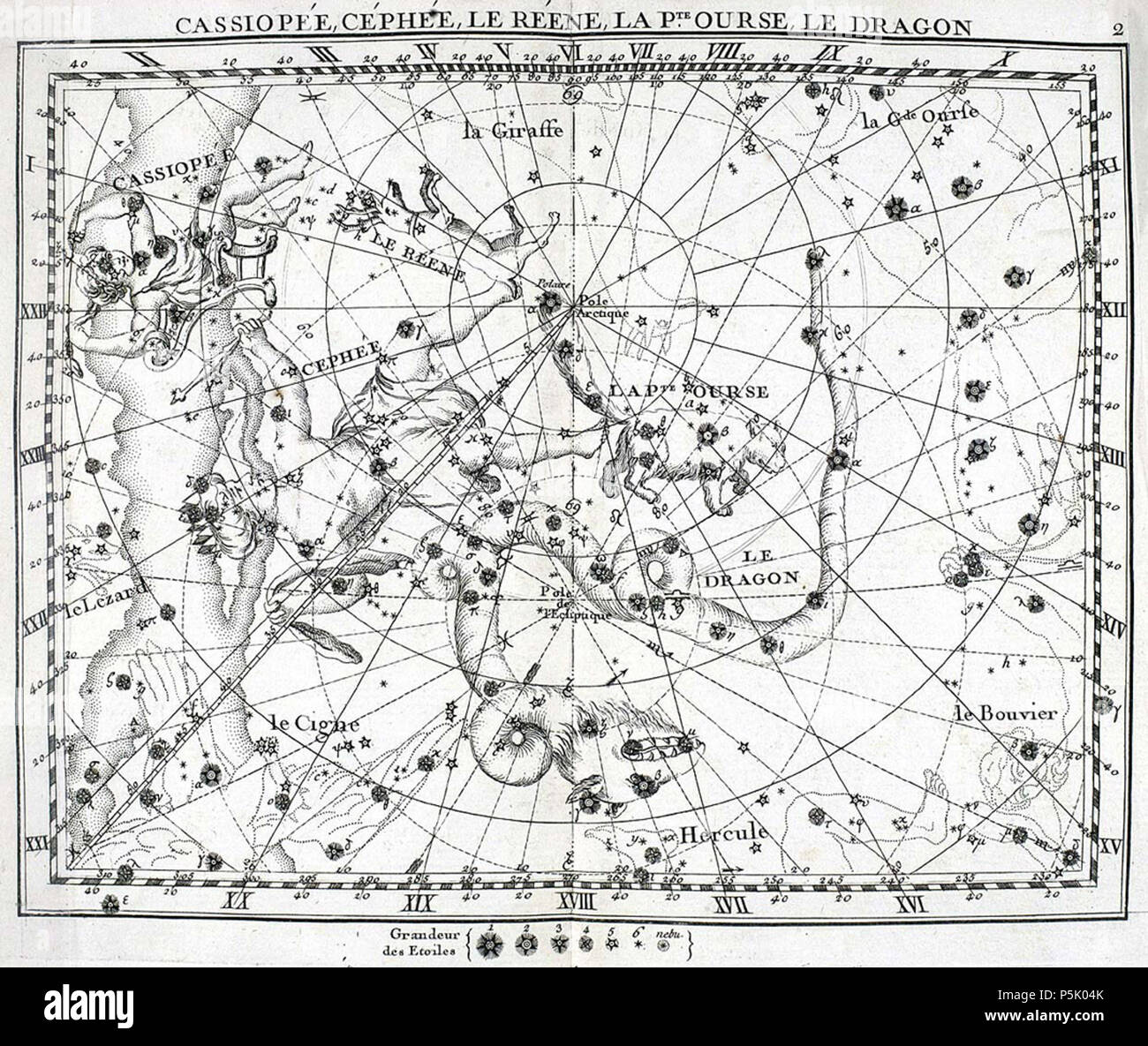 N/A. Atlas Coelestis . 1776. 145 John Flamsteed Atlas Coelestis-2 Banque D'Images