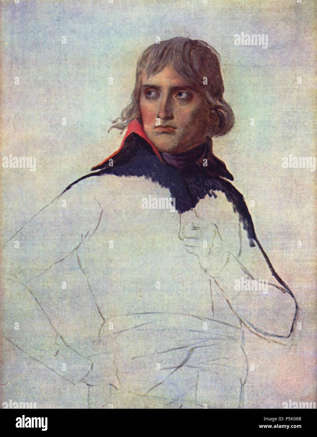 Portrait du général Napoléon Bonaparte en 1797. N/A 26 011 Jacques-Louis David Banque D'Images