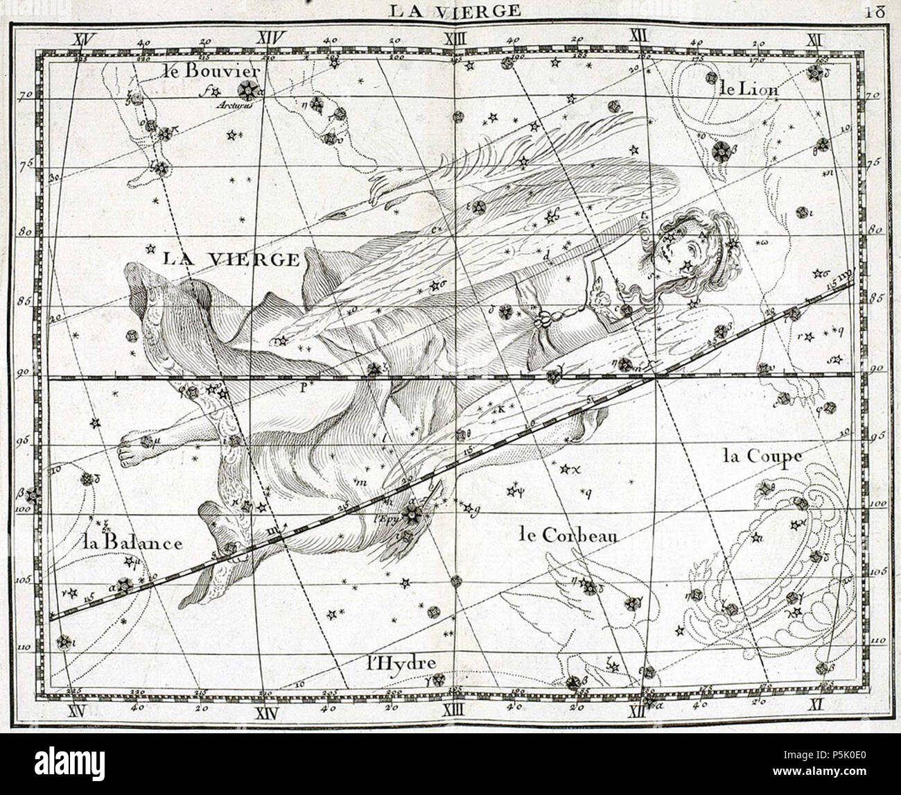 N/A. Atlas Coelestis . 1776. 145 John Flamsteed Atlas Coelestis-18 Banque D'Images