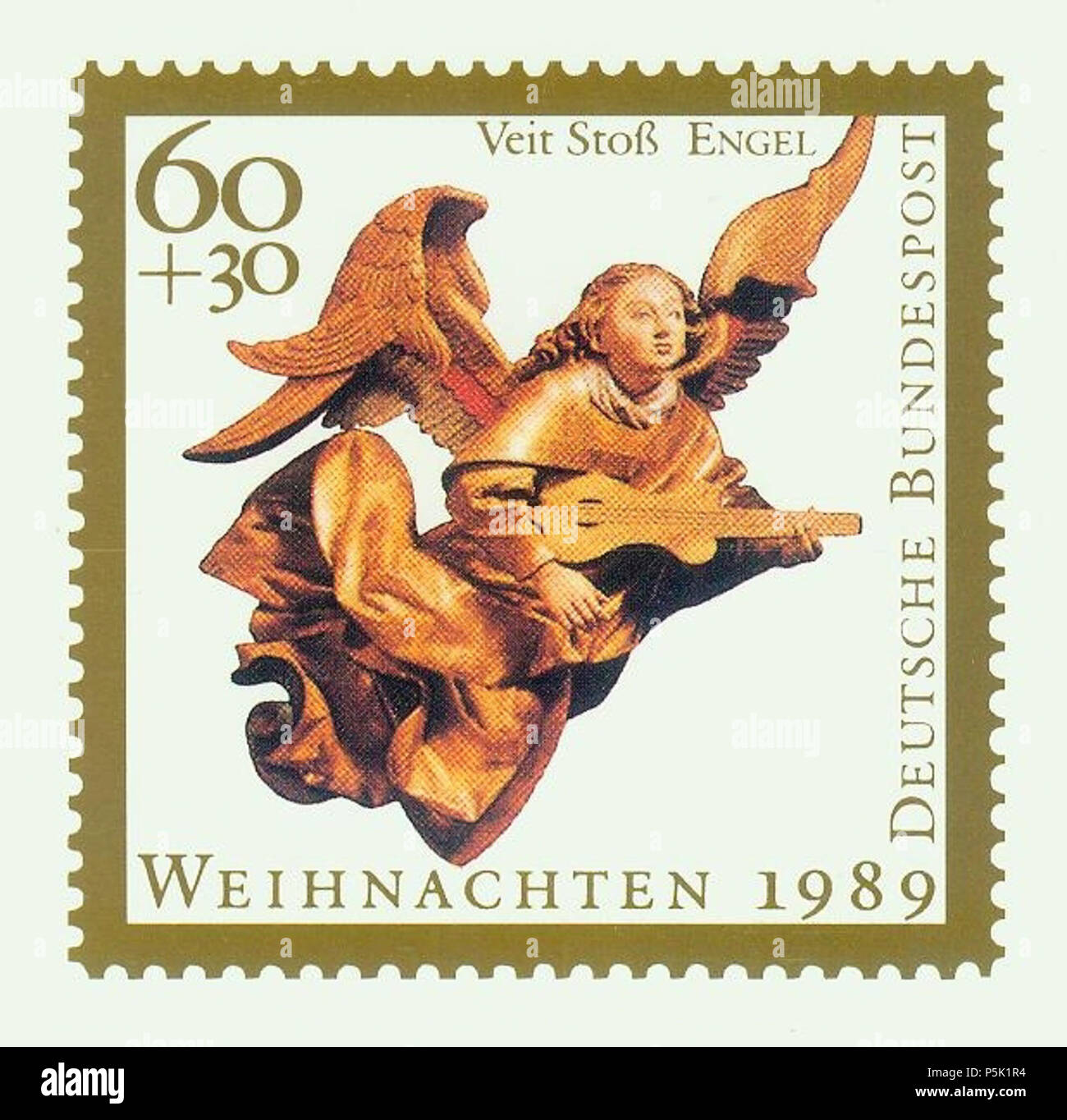 N/A. Anglais : noël 1989 stamp ; image par Veit Stoss. Premier jour de publication : 1989-11-16. Michel-Katalog Numéro : 1442. Designer : Stelzer. . Deustche Bundespost Berlin, à l'aide d'image de Veit Stoss (1448-1533) Noms alternatifs Veit Stoß allemand, polonais Wit Stwosz Description sculpteur allemand, sculpteur sur bois et peintre Date de naissance/décès vers 1447 20 septembre 1533 Lieu de naissance/décès Horb am Neckar Nuremberg contrôle d'autorité : Q163800 VIAF:35249570 ISNI:0000 0001 0964 2286 ULAN:500007868 RCAC:n80145086 ALN:35210284 33 WorldCat 1989-H-60 Banque D'Images